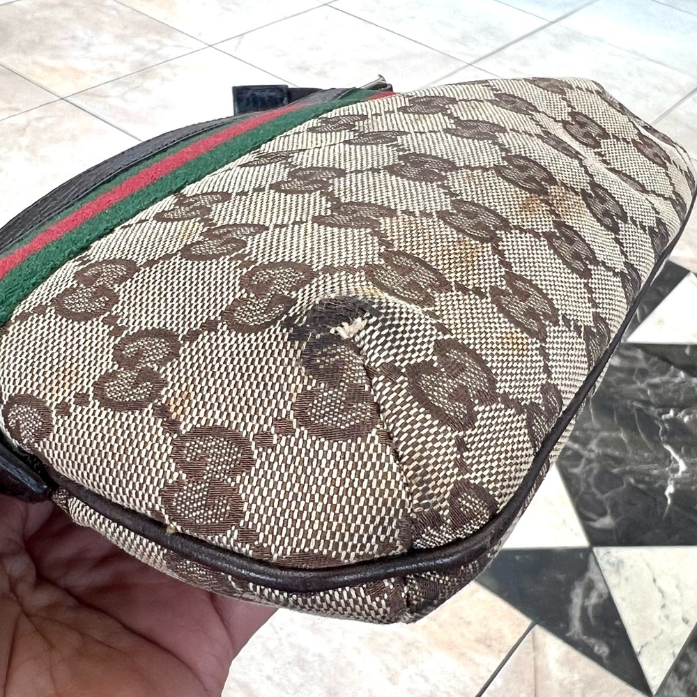 👑✅PRICE FIRM✅ AUTHENTIC Gucci Mini Web Charm Bag - Picture 13 of 16
